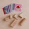 QTOYS - 3D Geometric Shapes Learning Kit